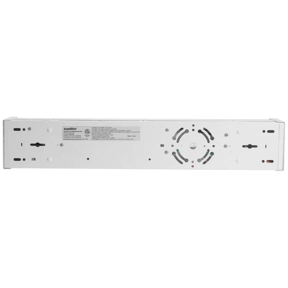 Sunlite 24-in LED Strip Fixture CCT Wattage Lumens Selectable Dimmable 120-277 - Image 3