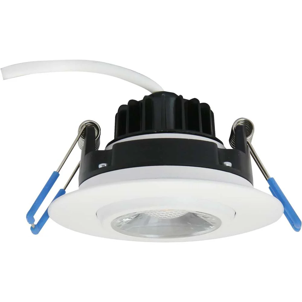 Sunlite 3-In 8w Round Gimbal w/ J-Box Downlight Fixture CCT Selectable Dimmable - Image 8