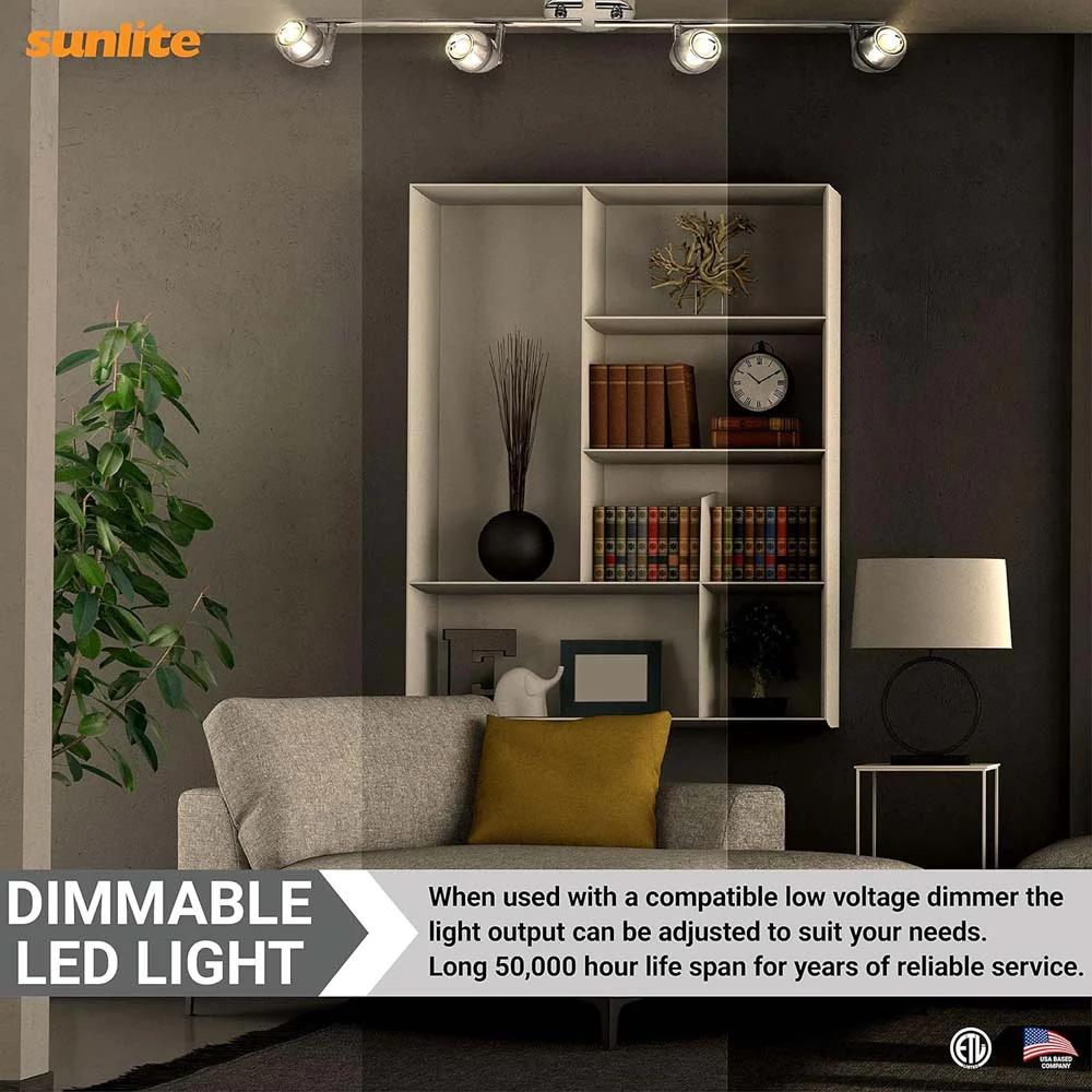 Sunlite 32-in 23w 4-Light LED Adjustable Track Fixture 3000K 120v - 100w equiv - Image 6
