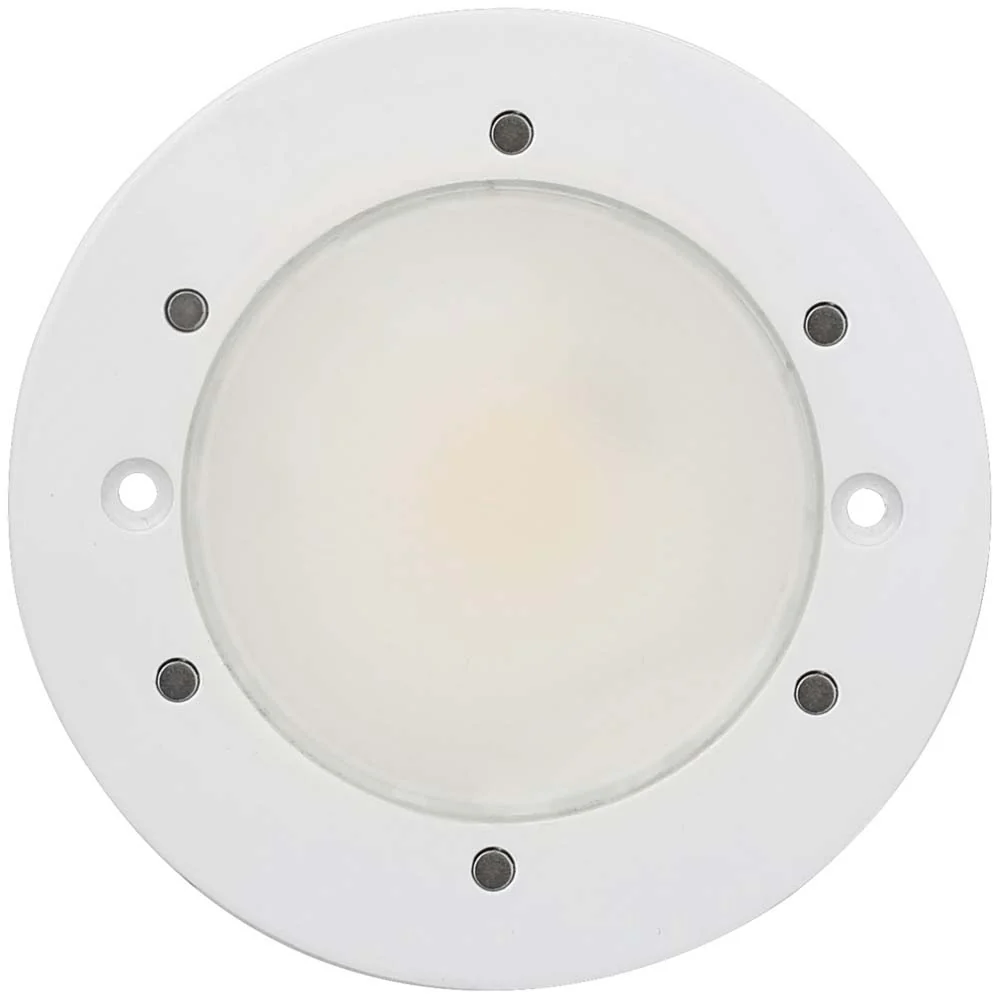 Sunlite 4-in 10w LED Round Recessed Downlight 120v 3000K White Fixture - Image 2