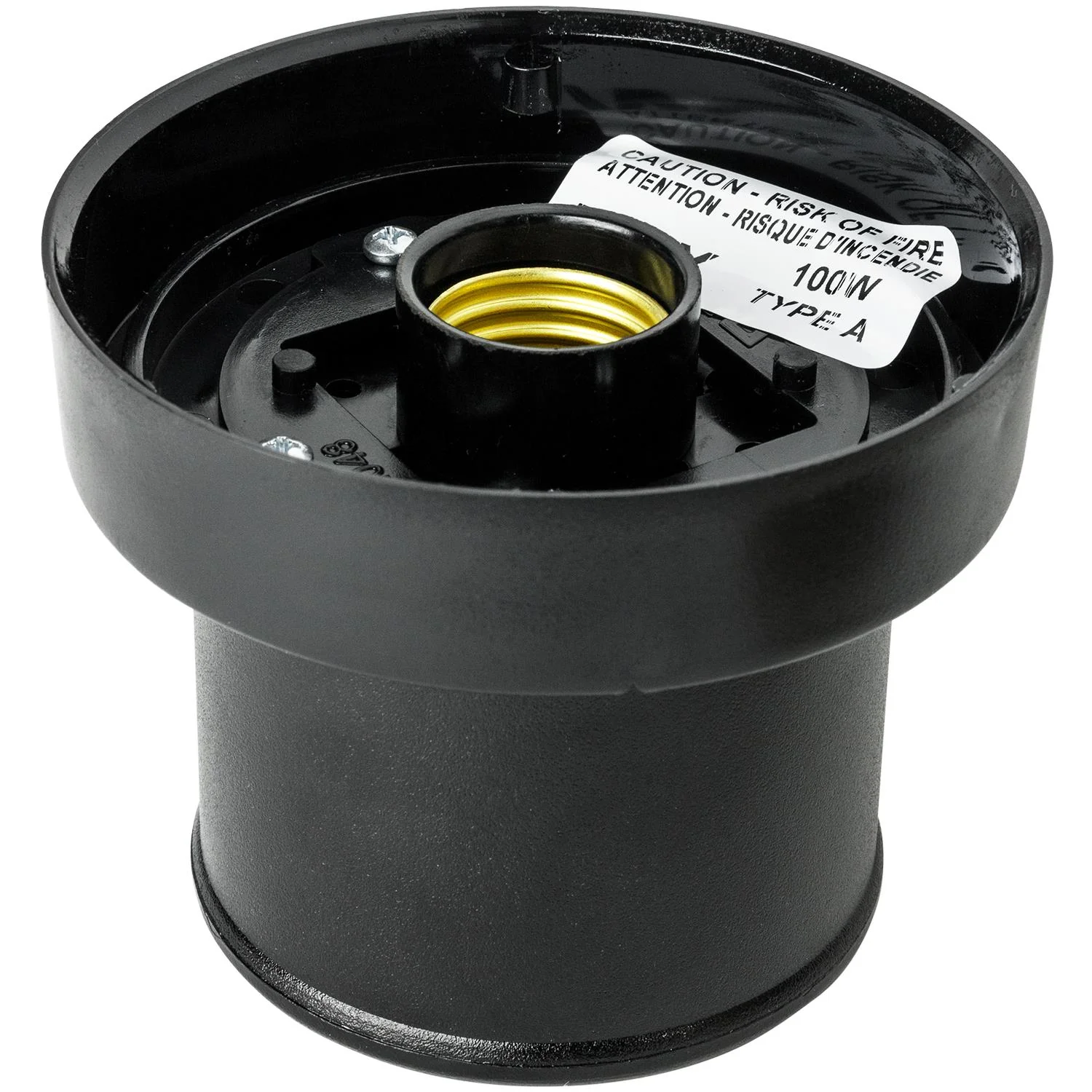 SUNLITE 47242-SU Outdoor Globe Post Lights Fixture with E26 black base - Image 3