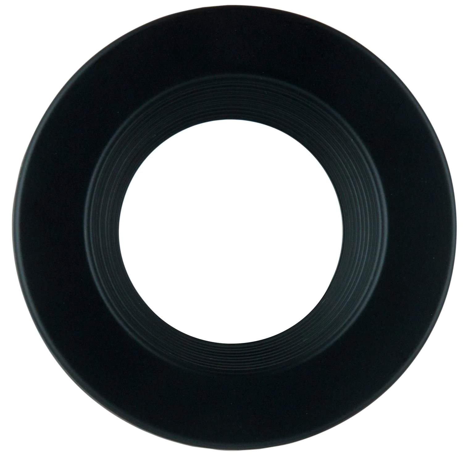 SUNLITE 4in. Round Trim - Black Finish Trim Cover for Retrofit