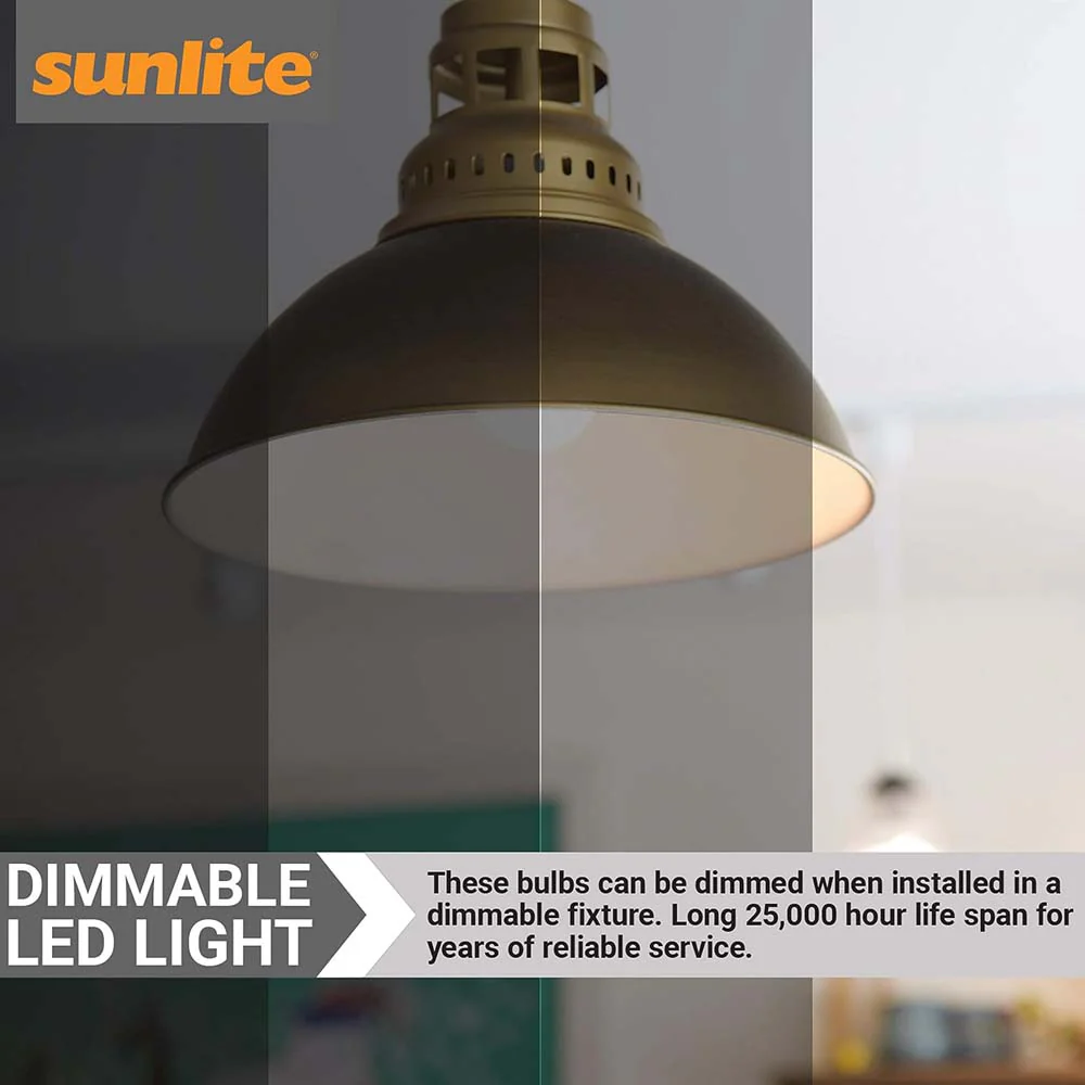 Sunlite 4w LED R14 Mini Reflector Floodlight E17 3000K Bulb - Warm White - Image 4