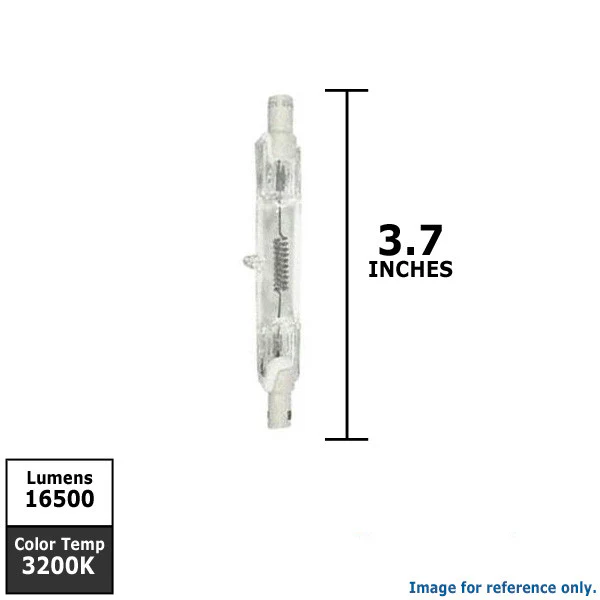 Sunlite 600W 120V FCB R7s Halogen Light Bulb - Image 2