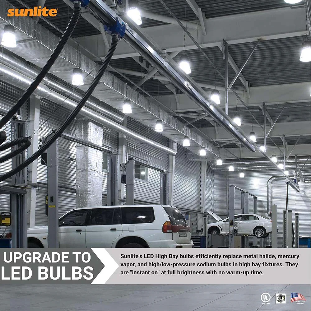 Sunlite 60w LED Metal Halide HPS HID E39 Base 5000K Bulb - 150W Equiv - Image 4