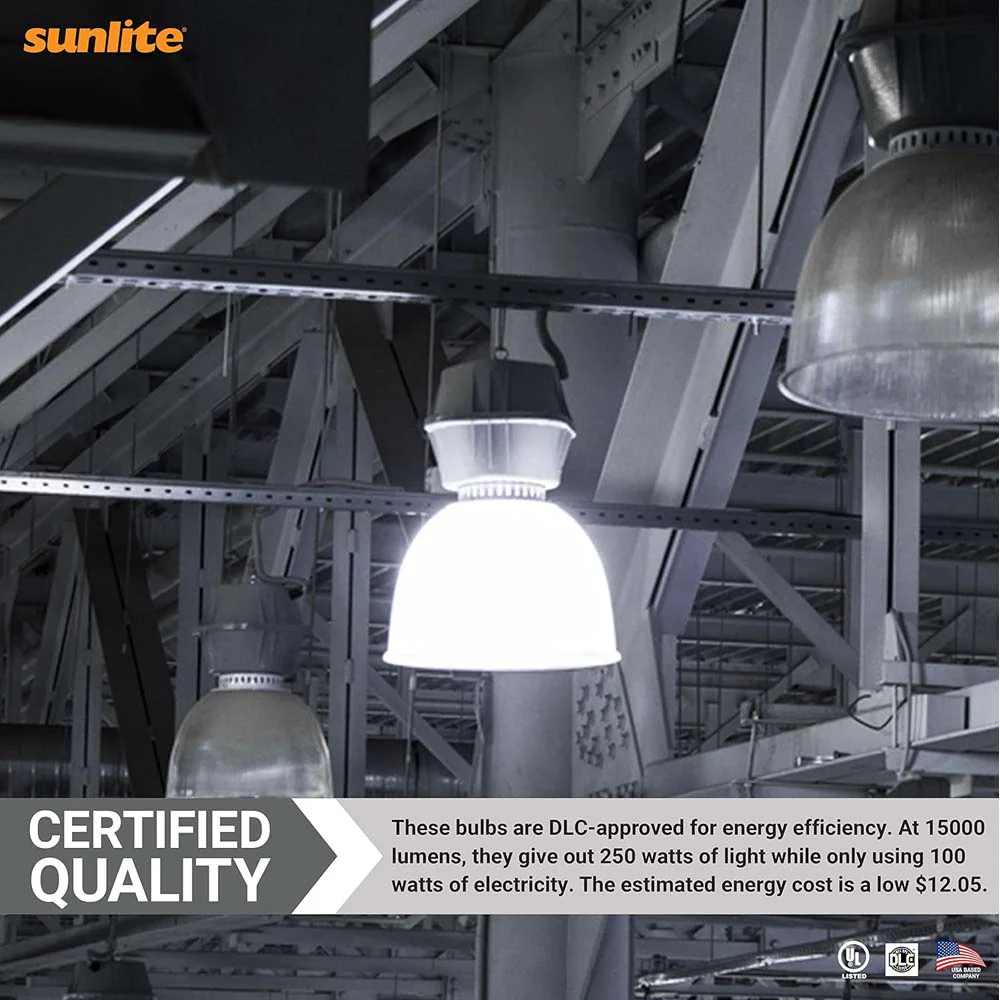 Sunlite 60w LED Metal Halide HPS HID E39 Base 5000K Bulb - 150W Equiv - Image 5
