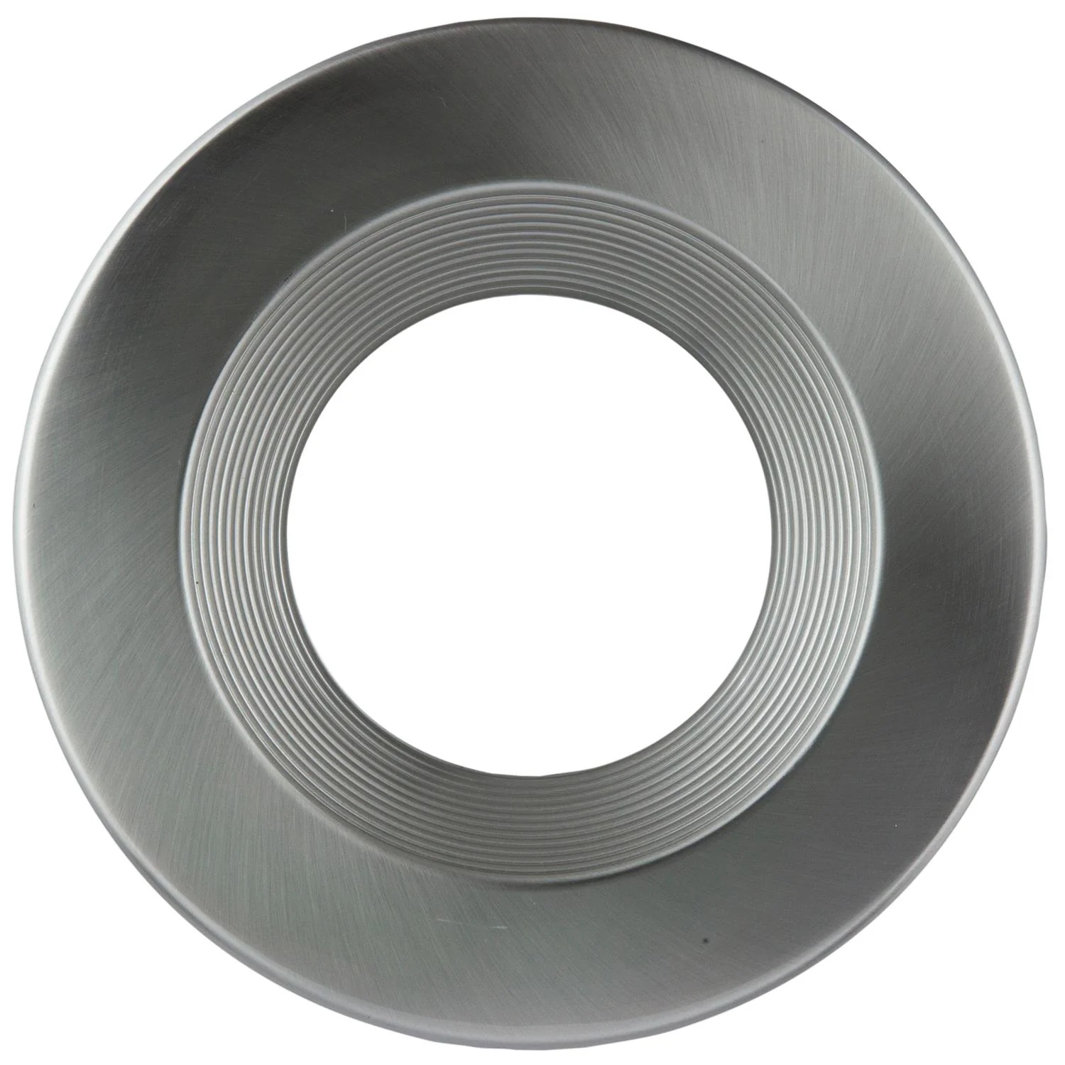 SUNLITE 6" Round LED Trim Retrofit Fixture, Brushed Nickel Finish