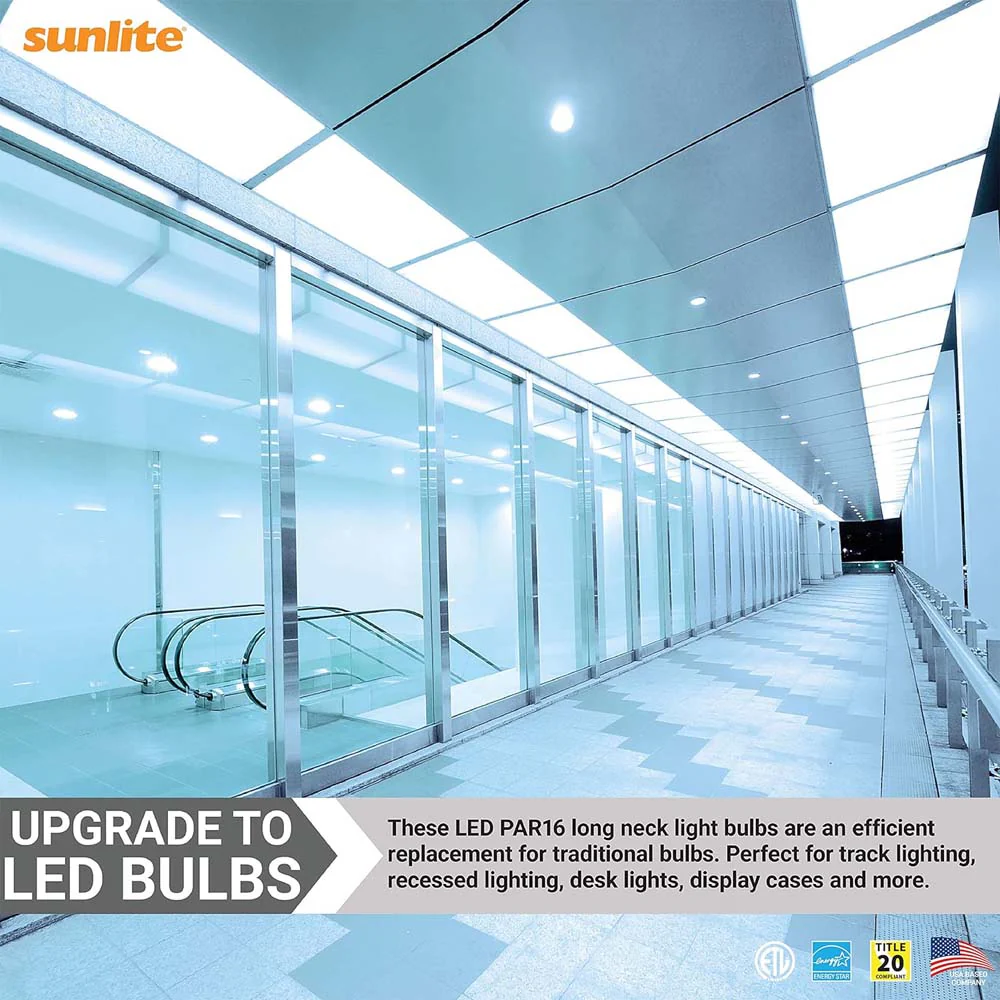 Sunlite 6w LED PAR16 Reflector E26 Base Floodlight 5000K Bulb - 50W Equiv - Image 5