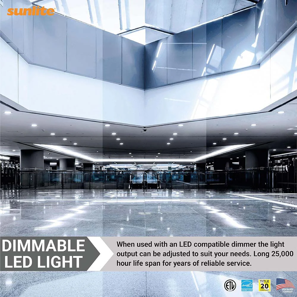 Sunlite 6w LED PAR16 Reflector E26 Base Floodlight 5000K Bulb - 50W Equiv - Image 6