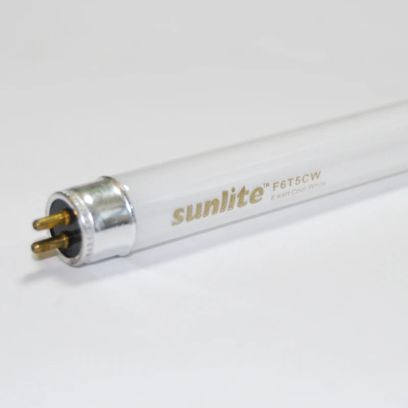 Sunlite 6w T5 F6T5/CW Cool White 9 inch 4100k Fluorescent Tube Light - Image 3