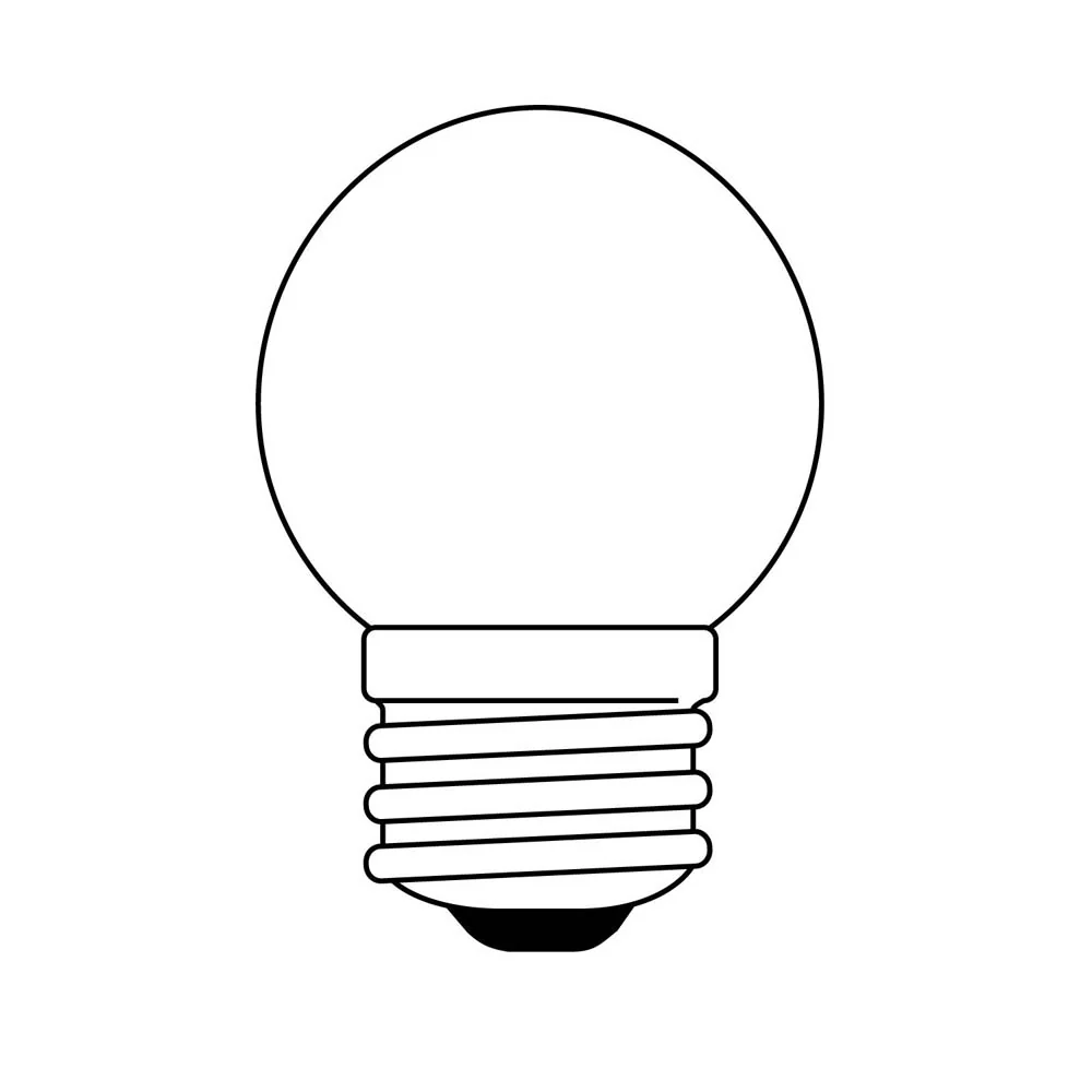 Sunlite 7.5w 120v S11 Indicator E26 Medium Base 2600K Clear Light Bulb - Image 3