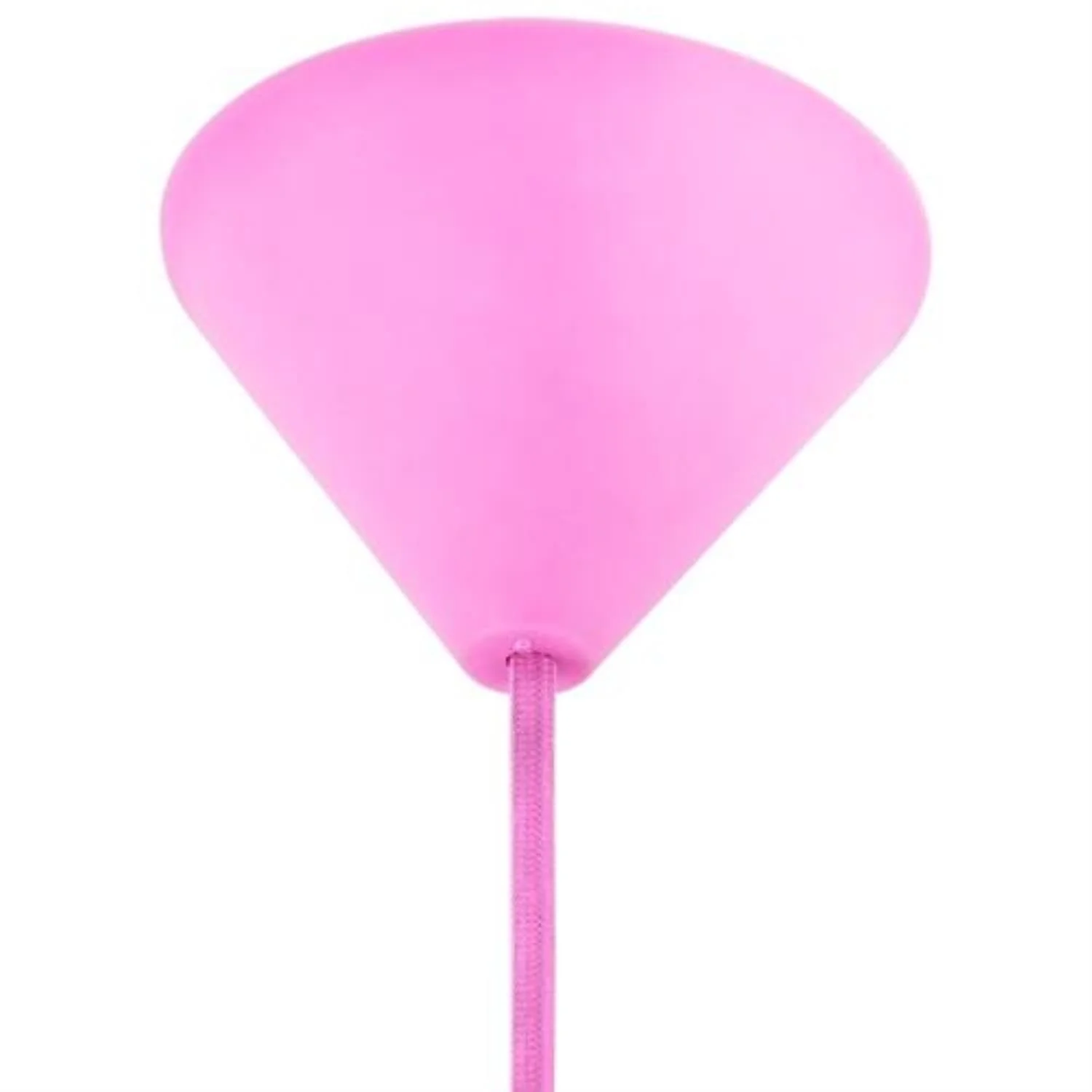 SUNLITE 80759-SU E26 UFO Pink Pendant Light Fixture - Image 2