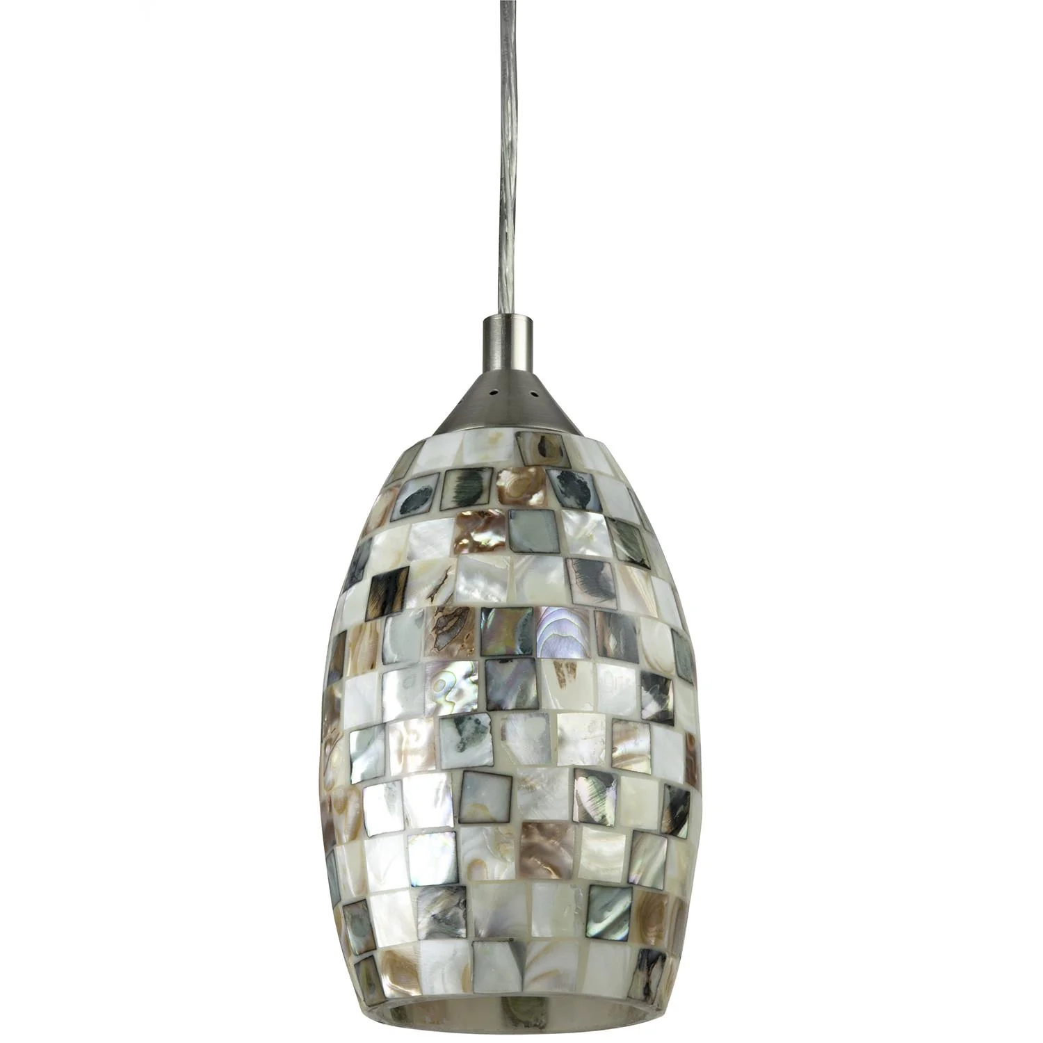 Sunlite 88710-SU 9w LED Glass Decorative Pendants Light Venice Style - 3000K