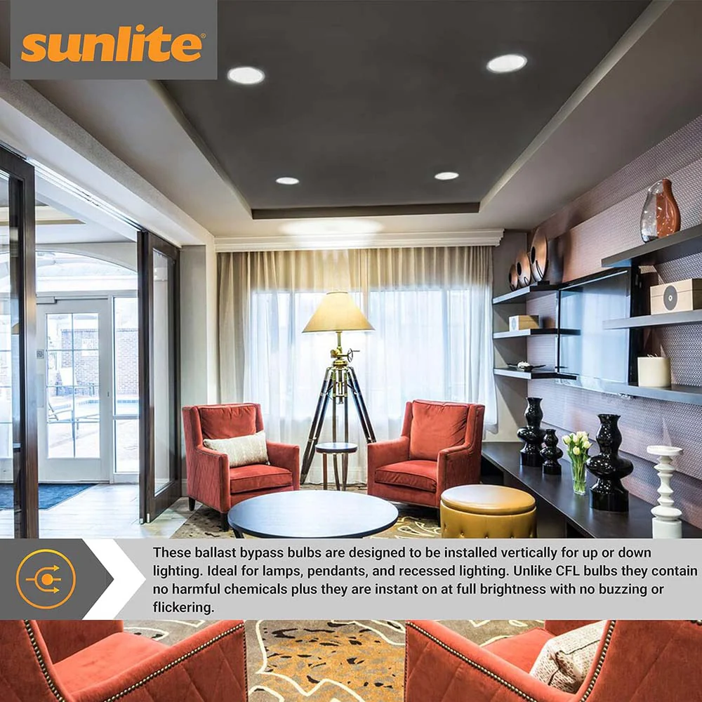 Sunlite 8w LED PLD Horizontal G24d 2 Pin CCT Tunable Ballast Bypass - Image 4