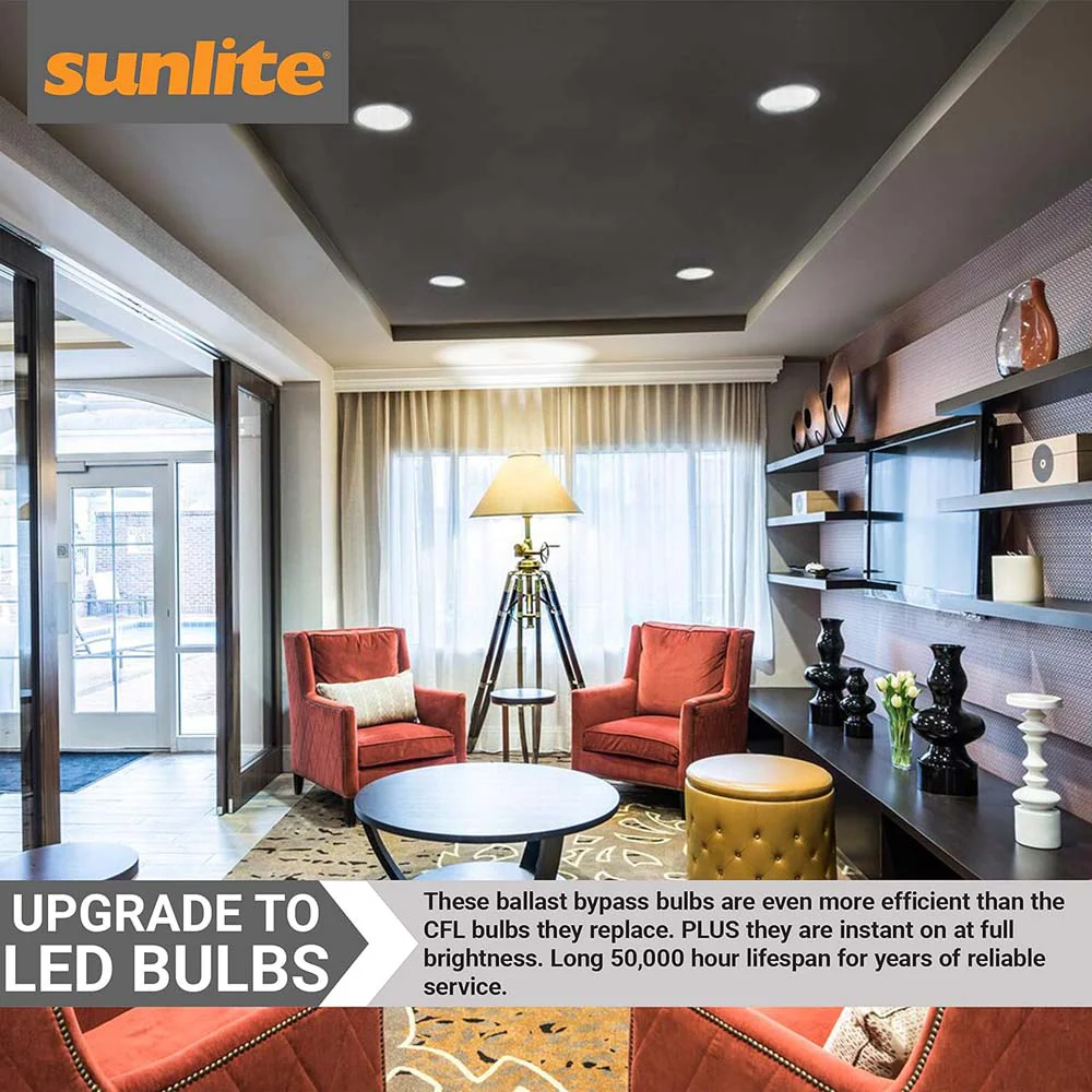 Sunlite 9w LED PLD Plug In G24D Base Ballast Bypass 4000K Bulb - 26W Equiv - Image 4