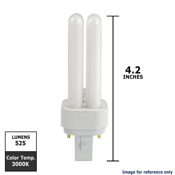 SUNLITE Compact Fluorescent 3000K, G23, 2-Pin 9W Bulb - Image 2