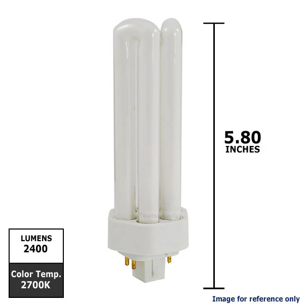 SUNLITE GX24Q-3, Triple Tube 4 Pin, 32W 2700k Bulb - Image 4
