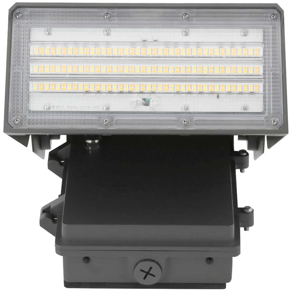 Sunlite LED Adjustable Slim Wall Pack Fixture CCT Wattage Selectable 120-347V - Image 3