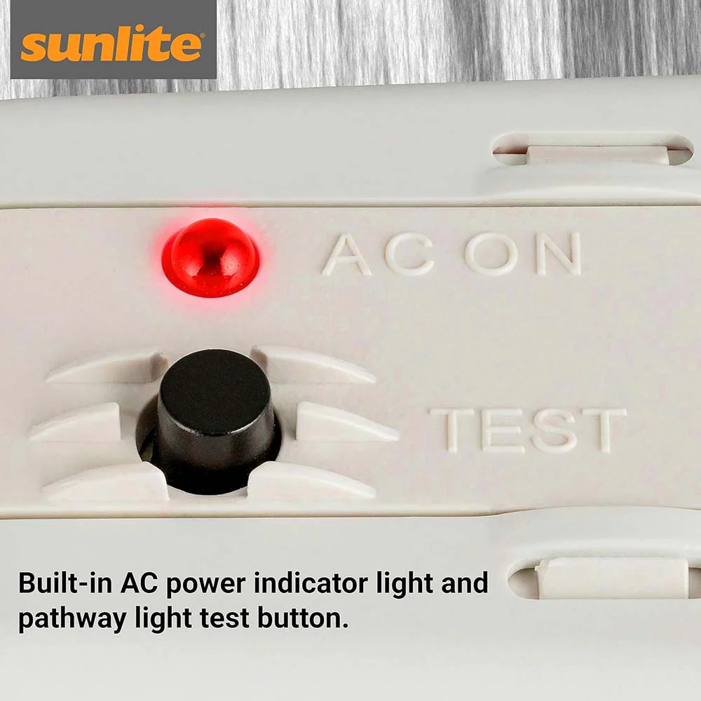 Sunlite One or Two Face LED Steel Exit Sign Battery Power Back-Up 200Lm 120-277V - Image 5