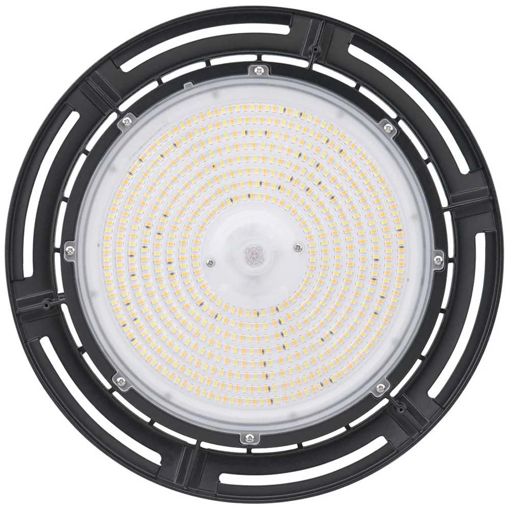 Sunlite UFO High Bay Dimmable Selectable CCT and Wattage With Black Finish - Image 2