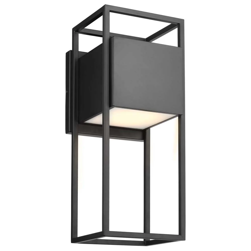 Supreme 18W LED Large Wall Lantern Matte Black Finish - Image 3