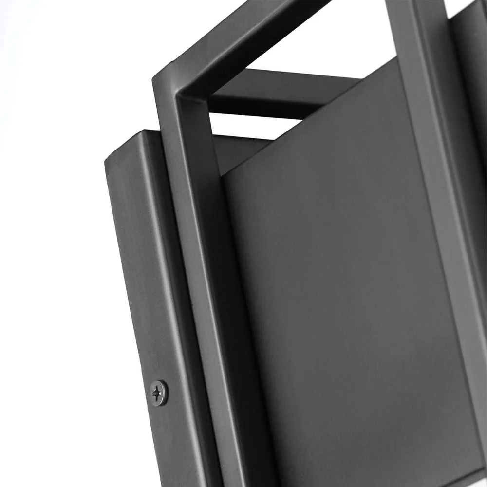 Supreme 18W LED Medium Wall Lantern Matte Black Finish - Image 6