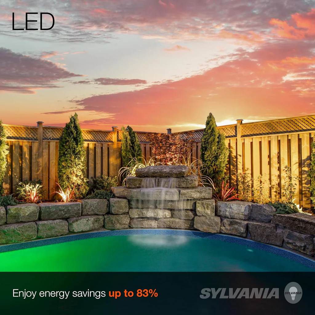 Sylvania 15W LED Wide Flood Light Luminaire 3 CCT Select 150 LPW Bronze Finish - Image 5