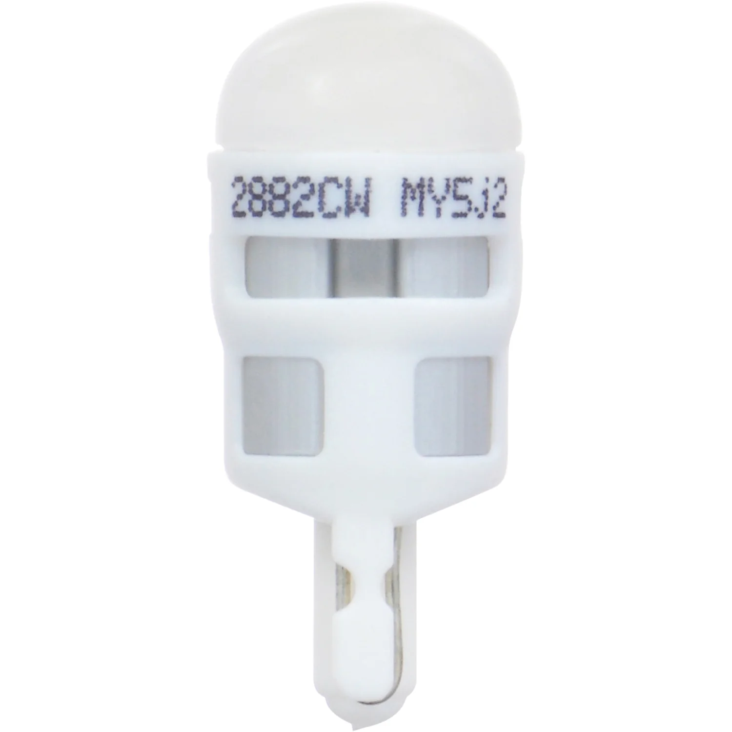 SYLVANIA 194 ZEVO LED W5W Super Bright 6000K Automotive Bulb also fits 168, 2825 - Image 6