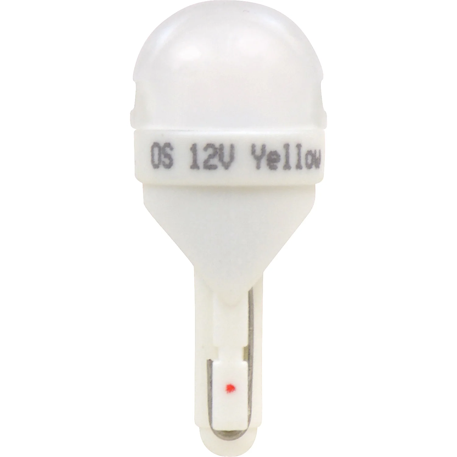 SYLVANIA 2827 T10 W5W Amber LED Automotive Bulb - also fits 168 & 194 - Image 2