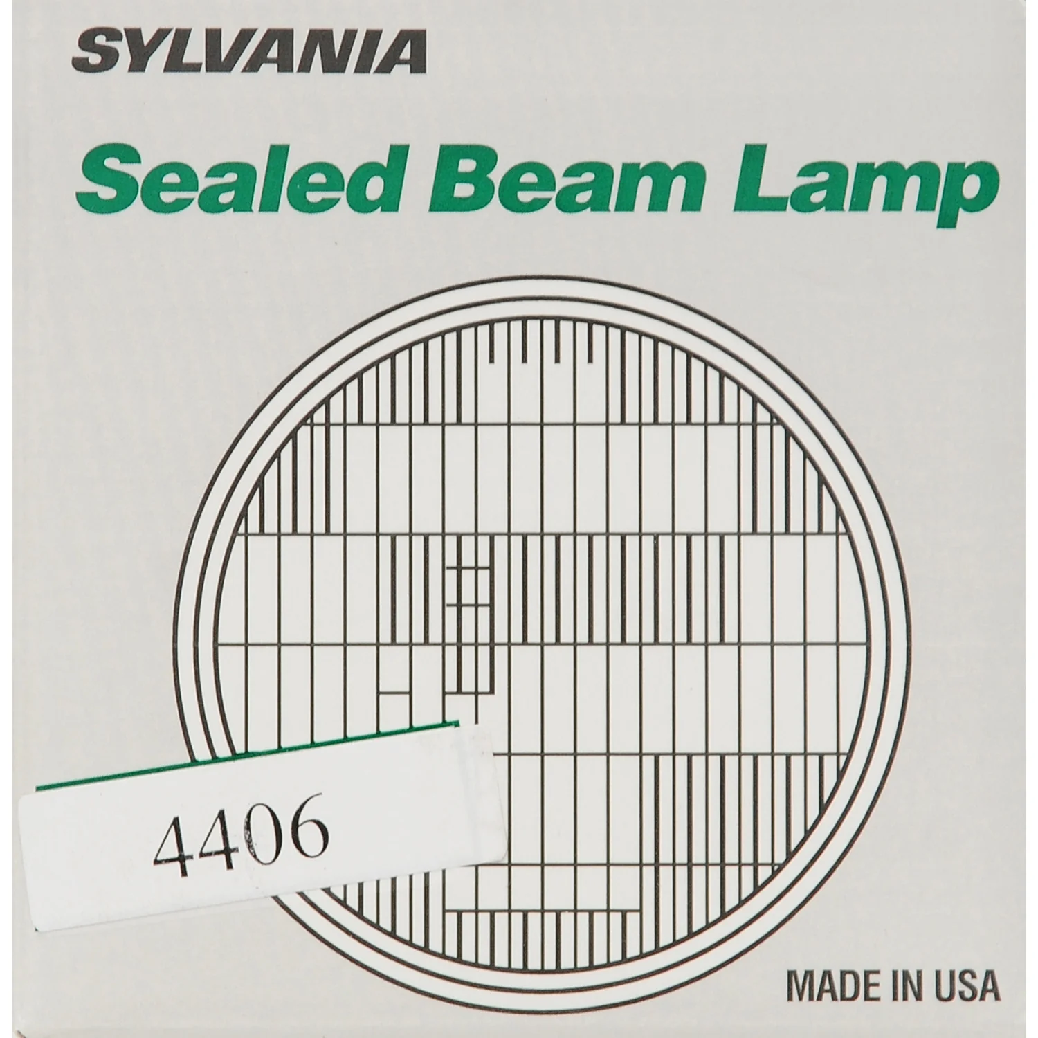 SYLVANIA 4406 Sealed Beam Headlight (4.5" Round) PAR36 - Image 2