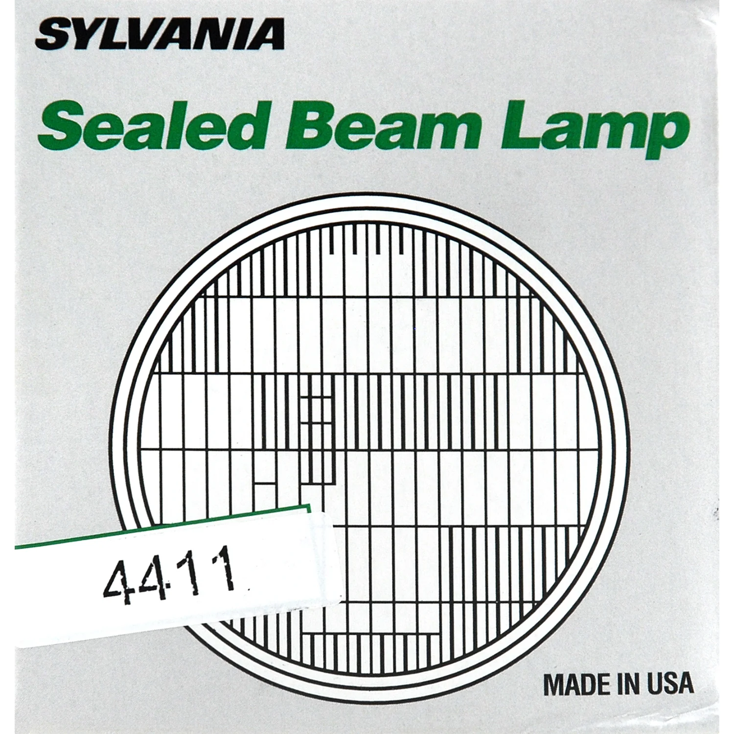 SYLVANIA 4411 Sealed Beam Headlight (4.5" Round) PAR36 - Image 2