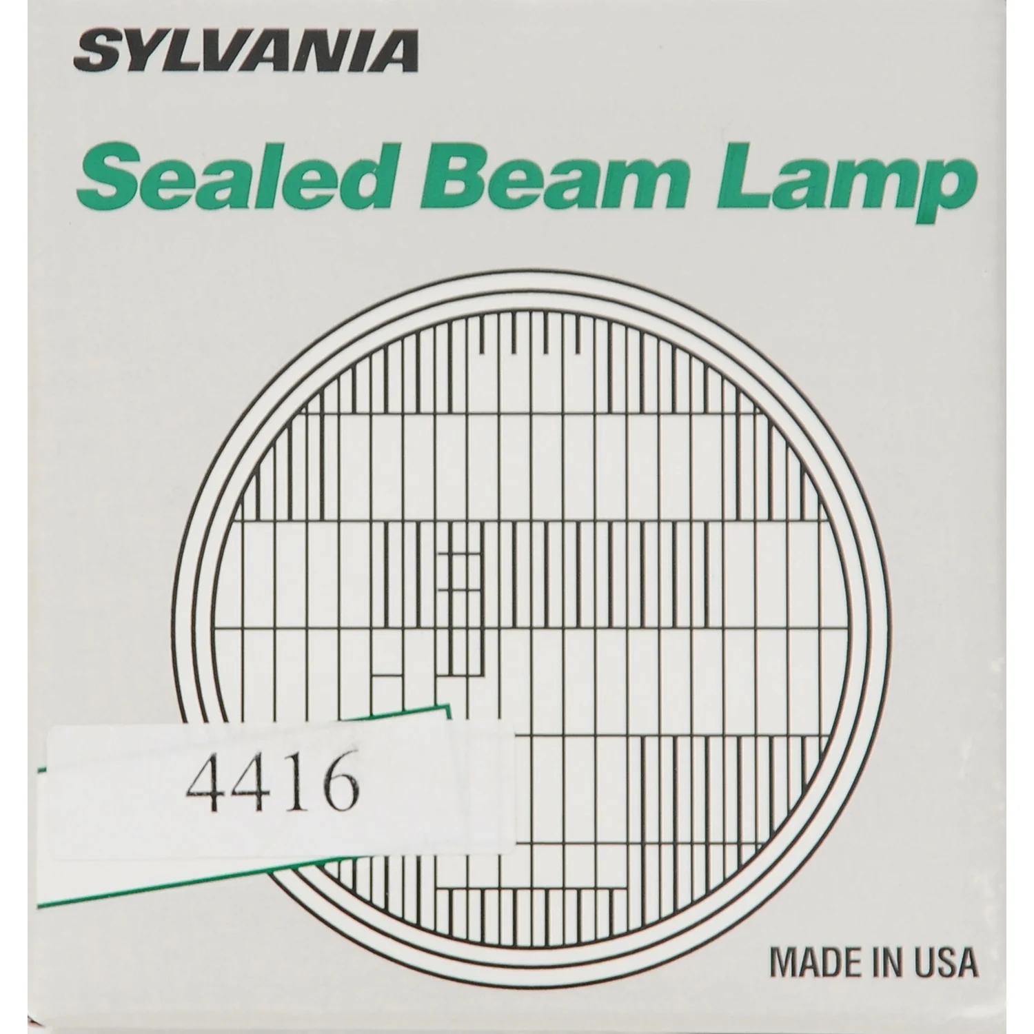 SYLVANIA 4416 Sealed Beam Headlight (4.5" Round) PAR36 - Image 2