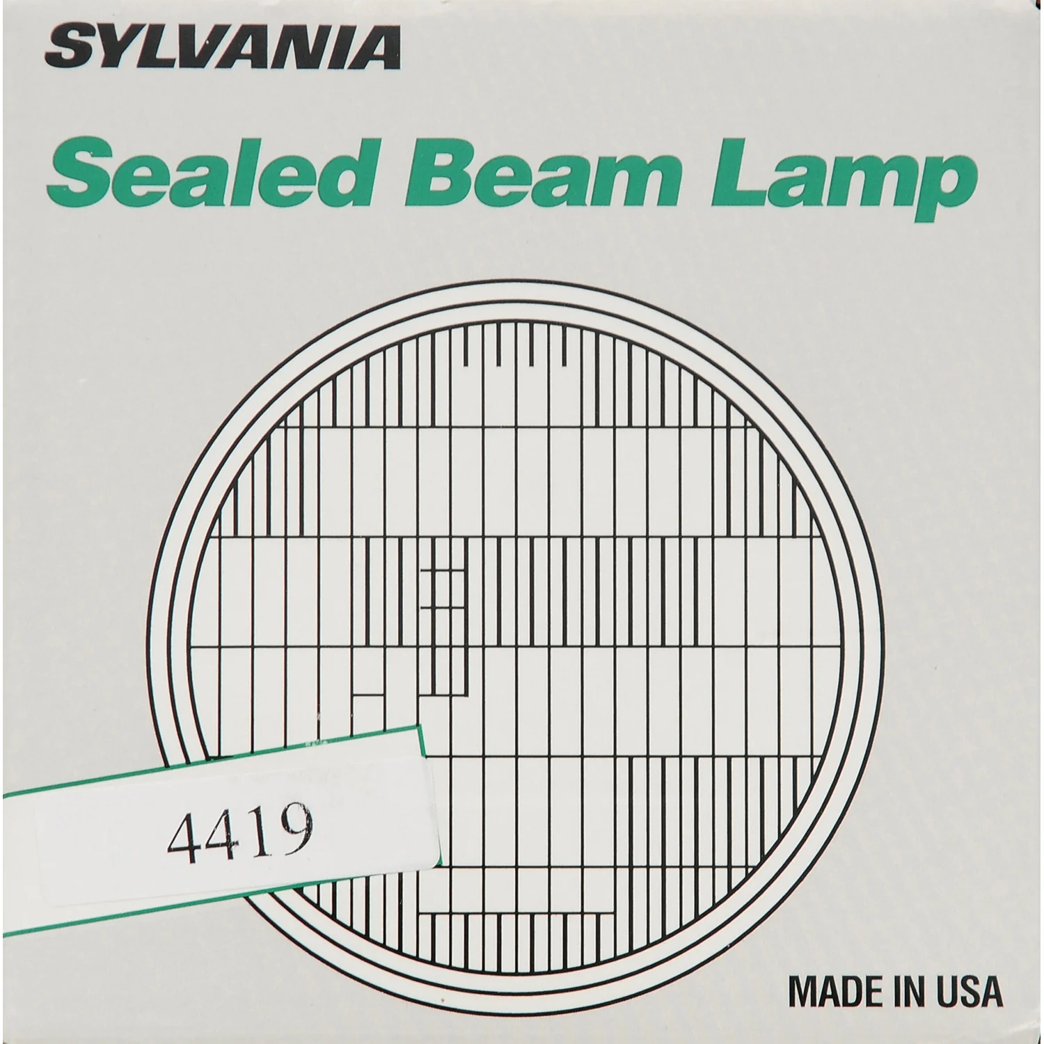 SYLVANIA 4419 Sealed Beam Headlight (5.7" Round) PAR46 - Image 2