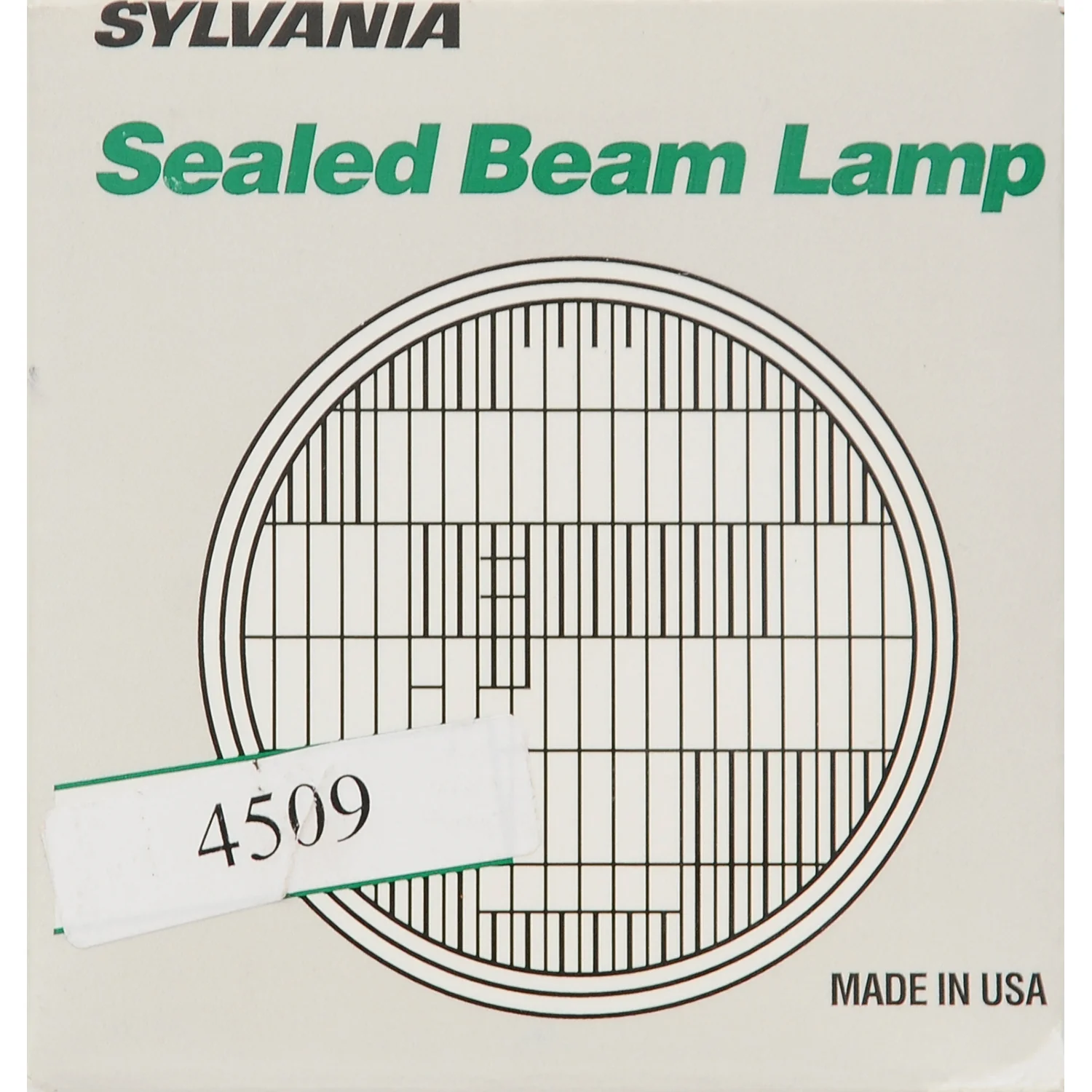 SYLVANIA 4509 Sealed Beam Headlight (4.5" Round) PAR36 - Image 2