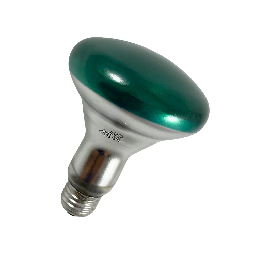 Sylvania 75W 120V Green BR30 Floodlight Incandescent Bulb - Image 2