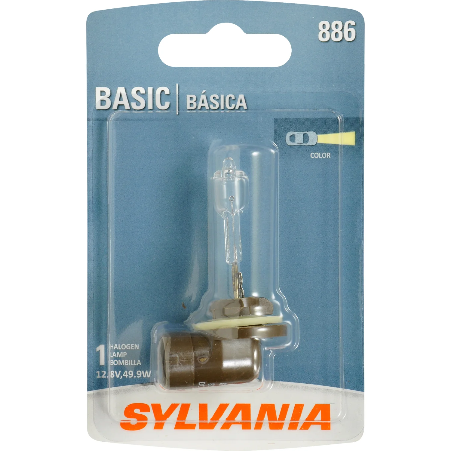 SYLVANIA 886 Standard Halogen Fog Automotive Bulb
