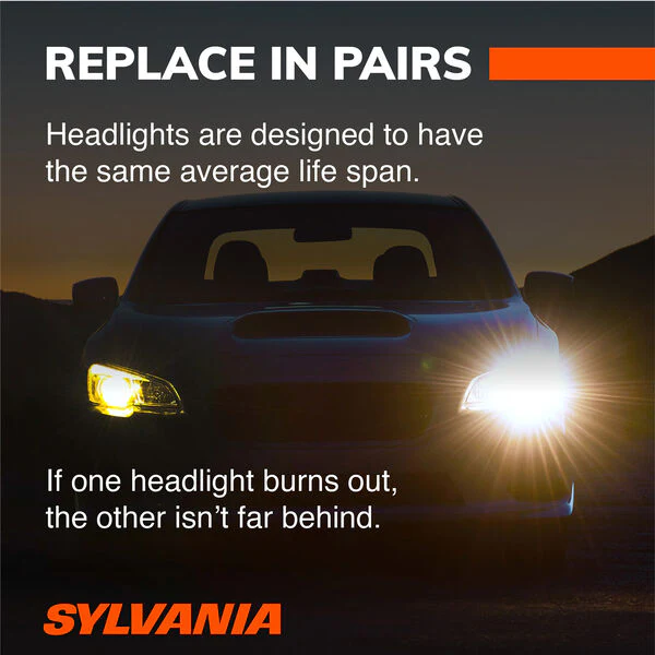 SYLVANIA 9003 (also fits H4) Basic Halogen Headlight Bulb - 1 Pack - Image 8