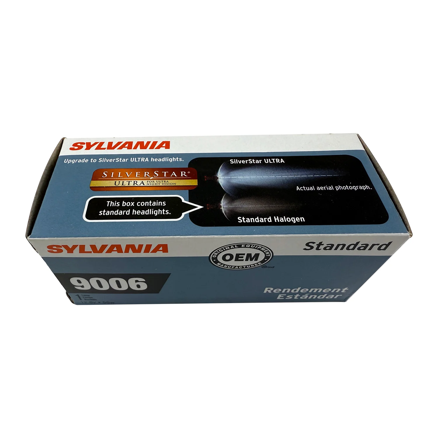 SYLVANIA 9006 Standard Halogen Headlight Automotive Bulb - Image 8