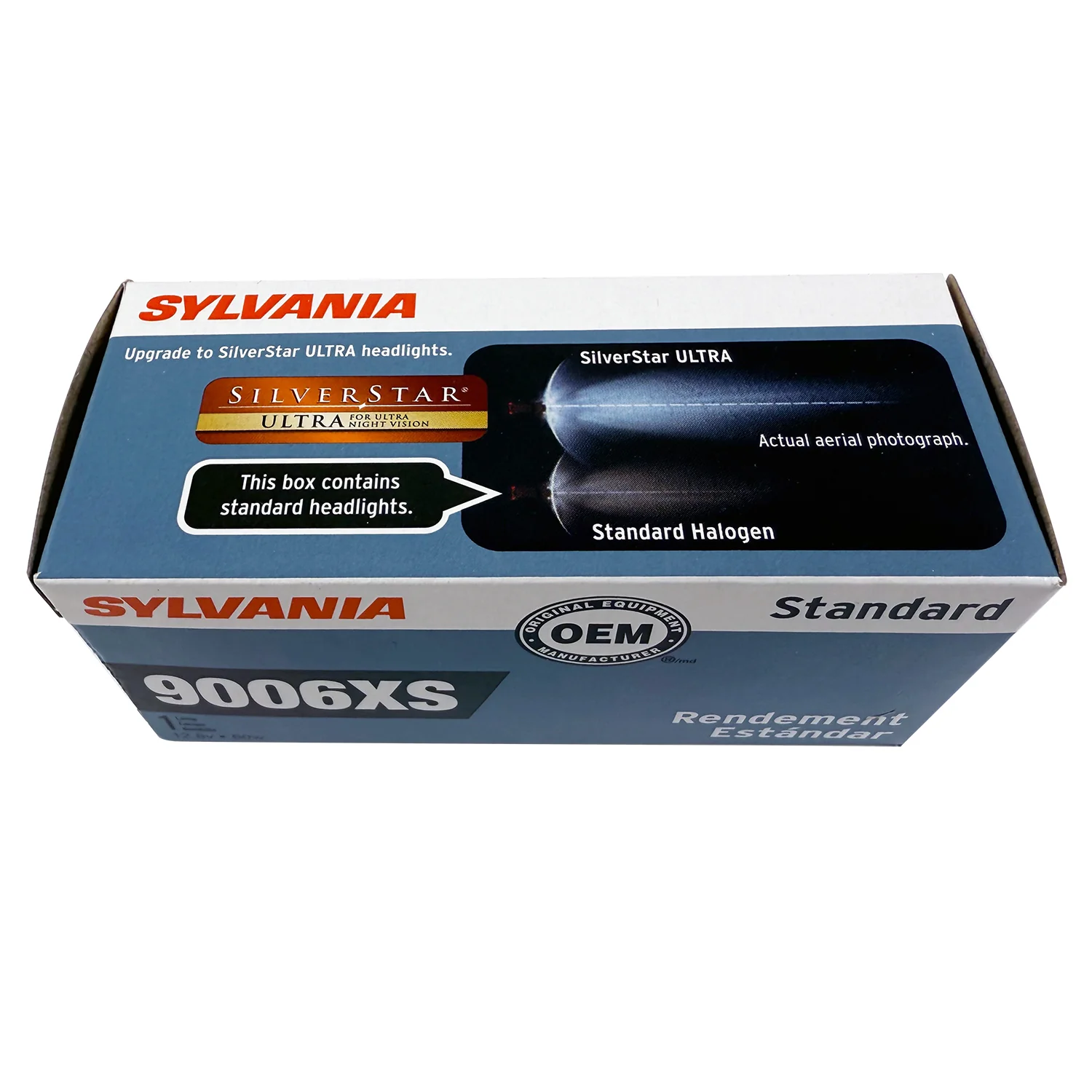 SYLVANIA 9006XS HB4A Standard Halogen Headlight Automotive Bulb - Image 8