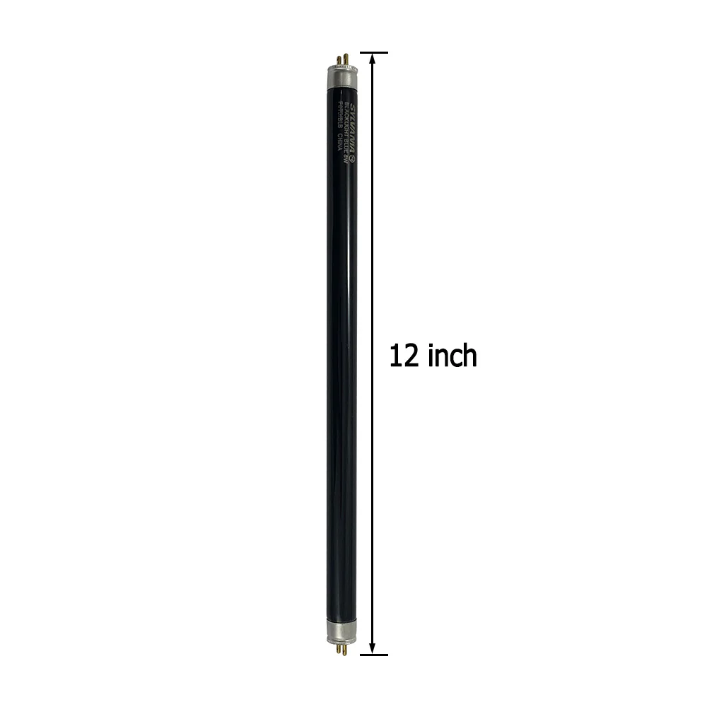SYLVANIA F8T5/BLB 8w 12in T5 Blacklight Blue Fluorescent Tube - Image 2