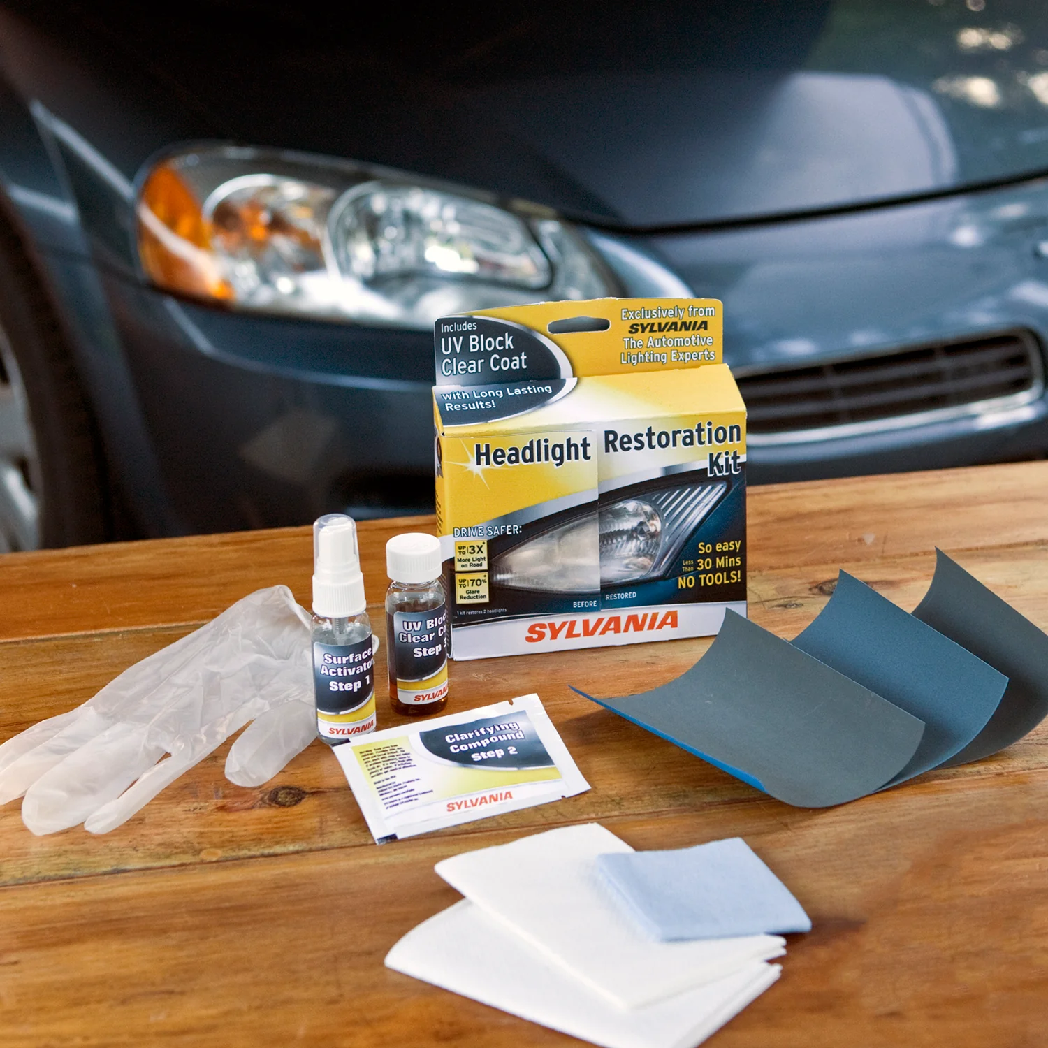 SYLVANIA Headlight Restoration Kit - Image 3
