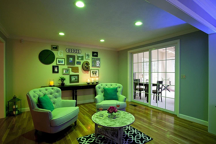 Sylvania 13.5w LED Recessed RGBW 5-6 in. Downlight Kit Lightify - 65w equiv. - Image 5