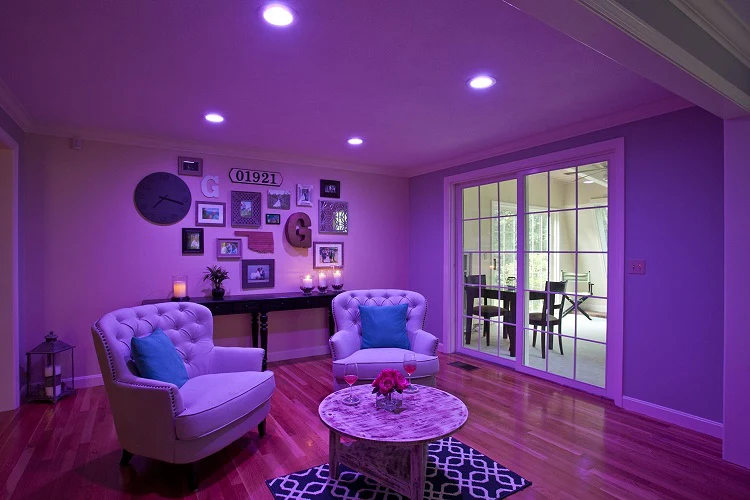 Sylvania 13.5w LED Recessed RGBW 5-6 in. Downlight Kit Lightify - 65w equiv. - Image 6