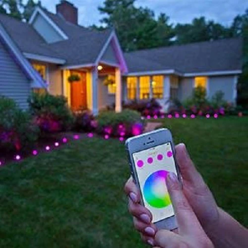 Sylvania Lightify LED GardenSpot Mini RGB Landscape Light Kit Smart Home - Image 6