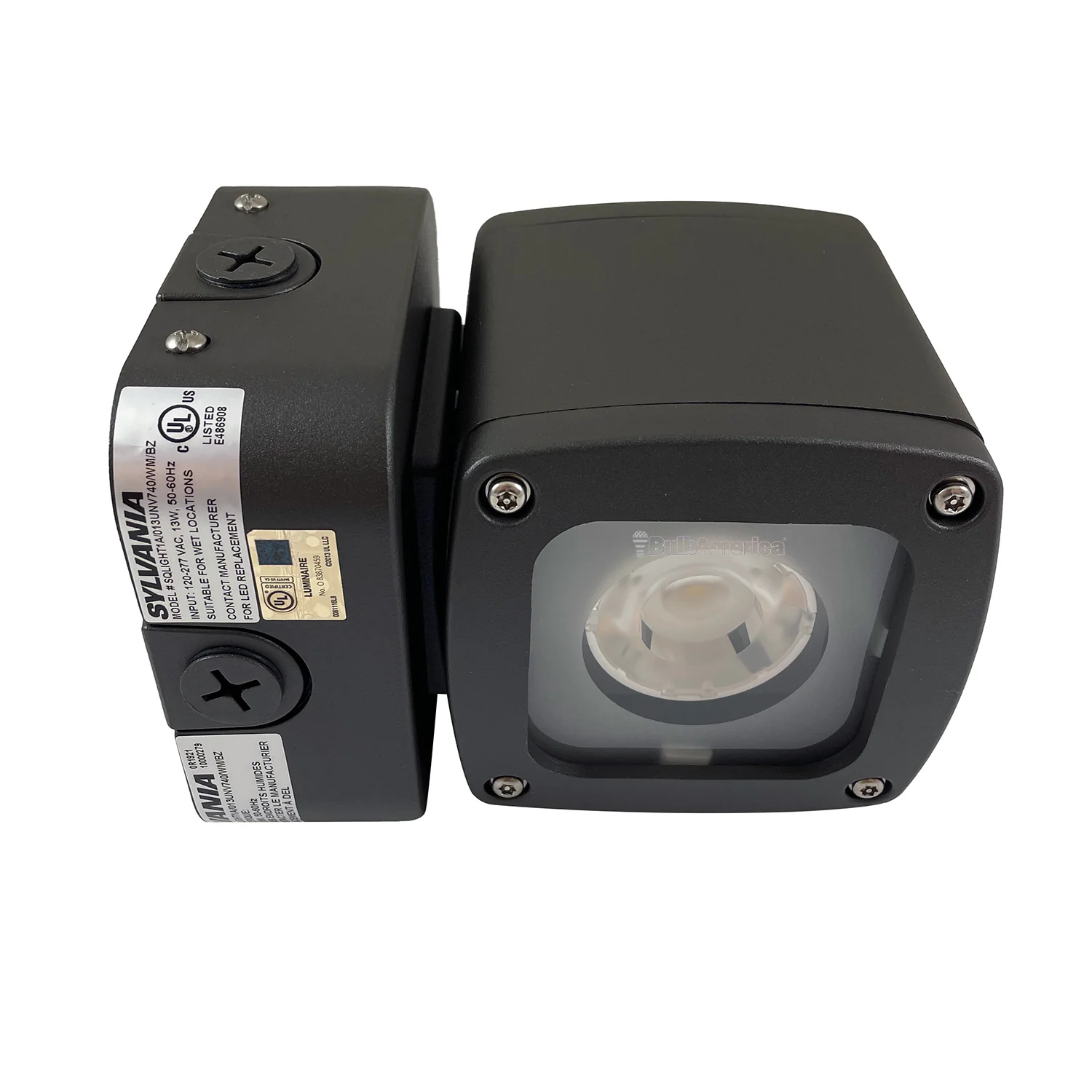 Sylvania Square LED Wall Mount 13w 4000k 1390LM Bronze Finish Outdoor Fixture - Image 4
