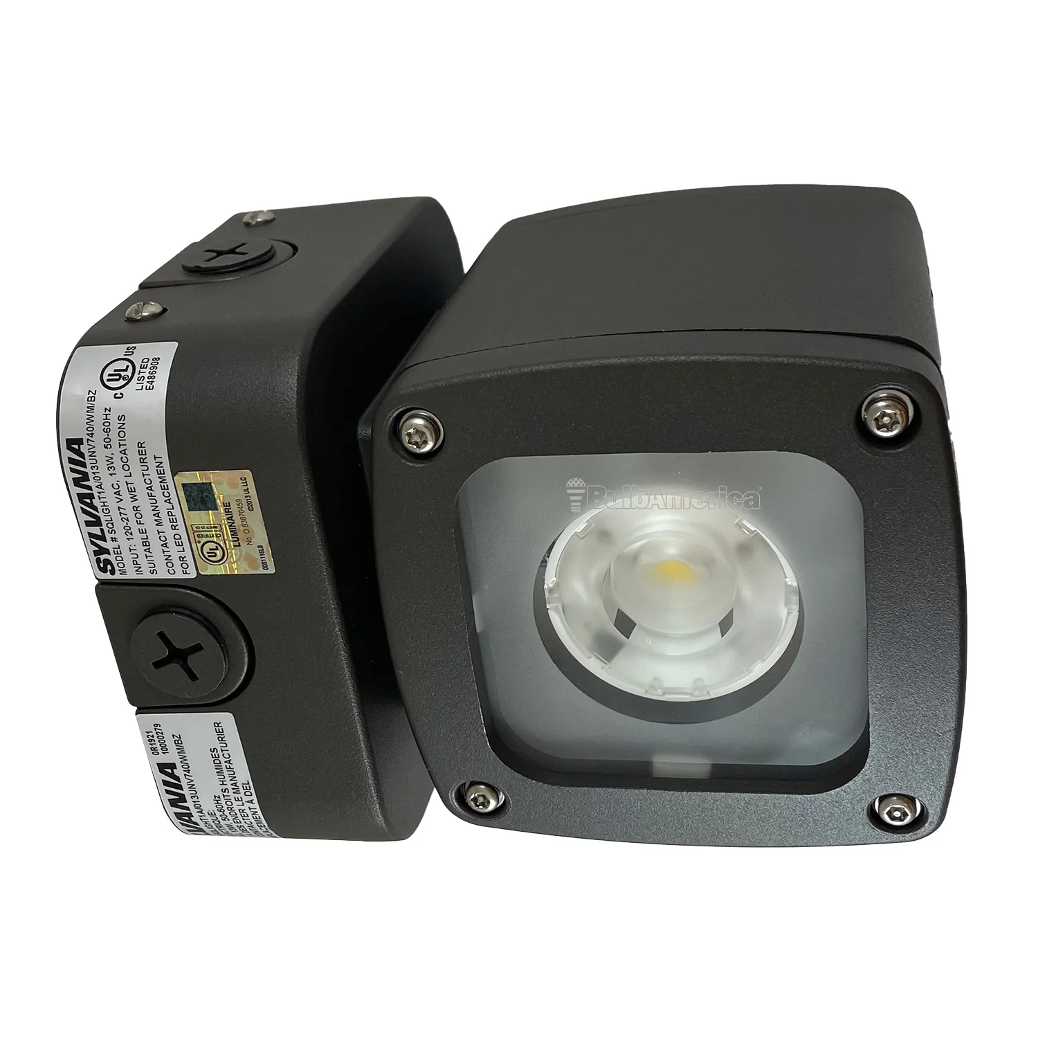 Sylvania Square LED Wall Mount 13w 4000k 1390LM Bronze Finish Outdoor Fixture - Image 5