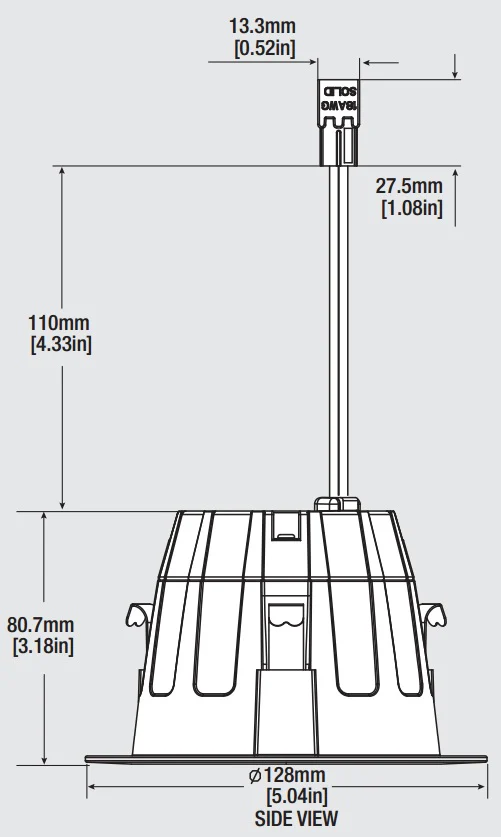 Sylvania Ultra RT4 4 in. 9W 2700K Warm White Recessed Downlight Kit - 50w equiv. - Image 2