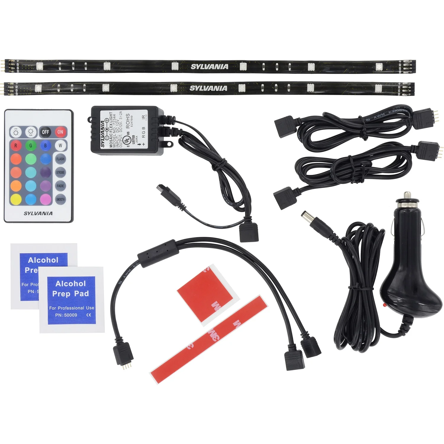 SYLVANIA ZVOSTRIPBASE ZEVO Interior LED Strip Kit with Remote - Image 2