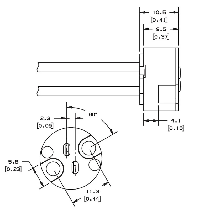 TP-61 G/GU/GX/GZ4 G/GU/GX5.3 G/GX/GY/GZ6.35 lamp holder - Image 4
