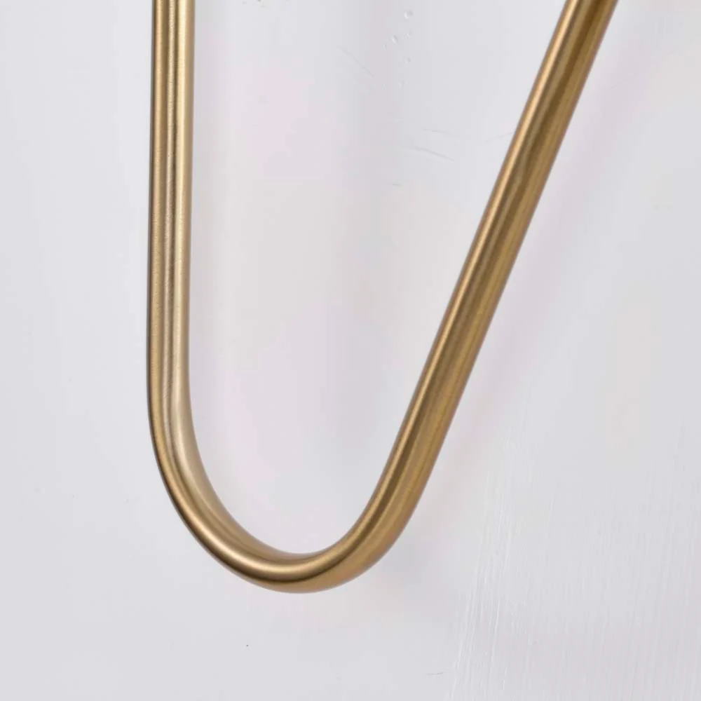 Trilby 2-Light Wall Sconce Matte Black with Burnished Brass - Image 10